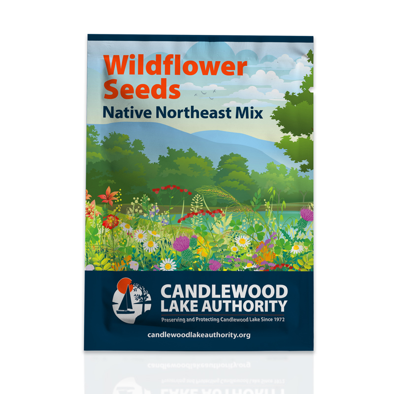 Candlewood Lake Authority Wildflower Seed Packet Design
