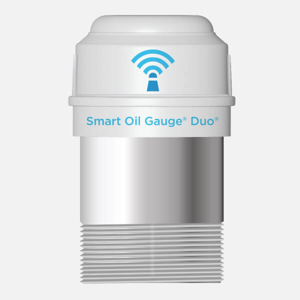 a close-up of the Smart Oil Gauge device