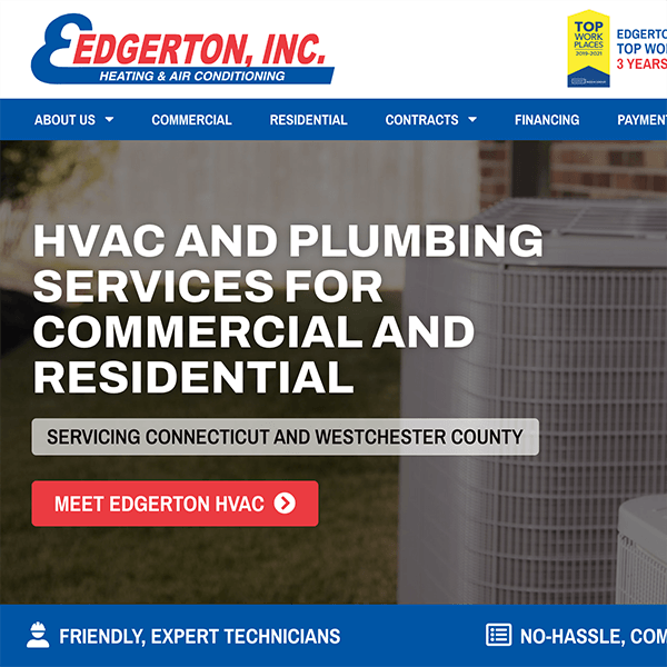 Edgerton inc website design