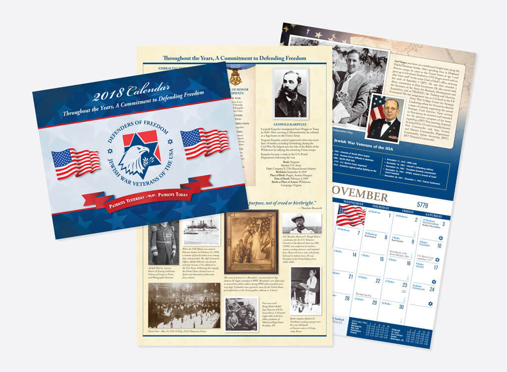 JWV 2018 Calendar