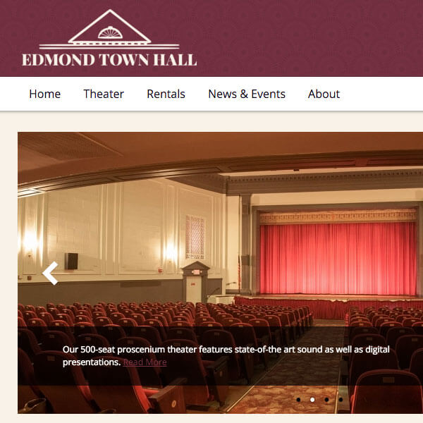 Edmond Town Hall website thumb
