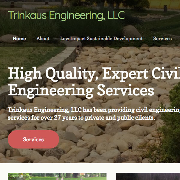 Trinkaus Engineering website thumb
